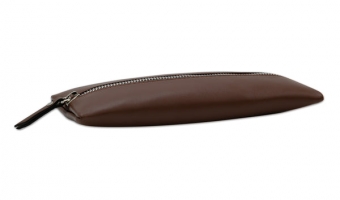 21.01 Flat pencil case, brown * 20S Design