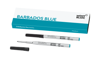 Barbados Blue balpenvullingen * Montblanc 