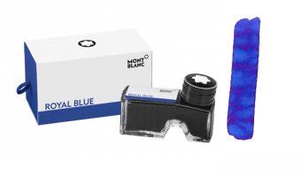 Montblanc Royal Blue ink bottle * 128185 * Montblanc