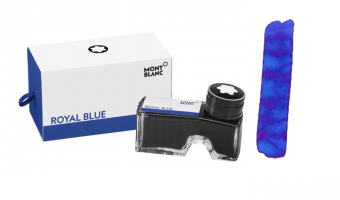 Montblanc Royal Blue inktpot * 128185 * Montblanc