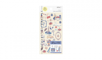 31. Stickers French * Limited Edition * Midori