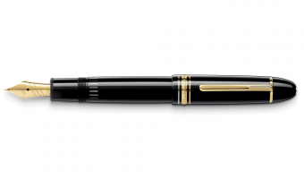 Meisterstuck 149 Calligraphy Curved Nib Gold Trim * Montblanc Meisterstück Calligraph