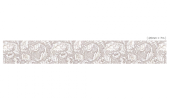 WILL 17 * William Morris - Back Button Stone * MT masking tape