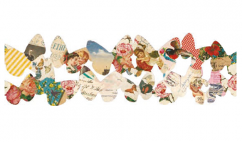 P09 * Die Cut Butterfly * MT masking tape