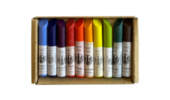 10 Oilpastels Multicolor * Artisan Pastellier