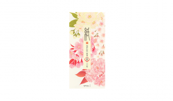 16.3 Cherry Blossom Japanese message letter pad * Midori