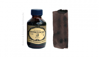 Antiktusche Bister, pigment ink * Rohrer & Klingner 