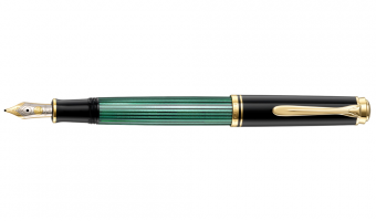 Souverän M400 green-black fountain pen * Pelikan