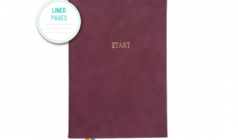 NEW 14. Journal, Berry, Start Somewhere, gelijnd * Artebene