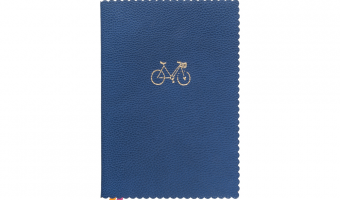 NEW 13. Journal, Donkerblauw, Fiets * Artebene