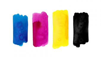 CMYK set Forever Ink 50ml, pigment * Diamine