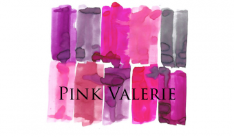 Pink Valerie 10 pink ink samples