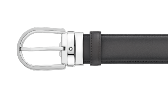 Montblanc belt, anthracite grey 35mm* 129437 * Montblanc