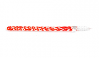 Glass pen Straight Red * J. Herbin