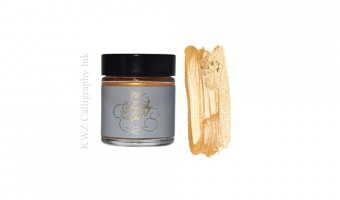 Yellow Gold Calligraphy Ink * KWZ