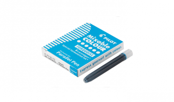 Turquoise Parallel pen ink cartridges * Pilot