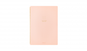 Pink, Midori Ring Notebook Color Dot * Midori