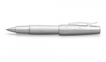 E-motion Pure Silver rollerball * Faber-Castell