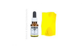 Zeichentusche Gelb, pigment ink * Rohrer & Klingner 