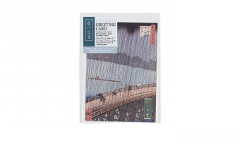 Greeting Card Ainezu Ukiyo-e Hiroshige * Taccia 