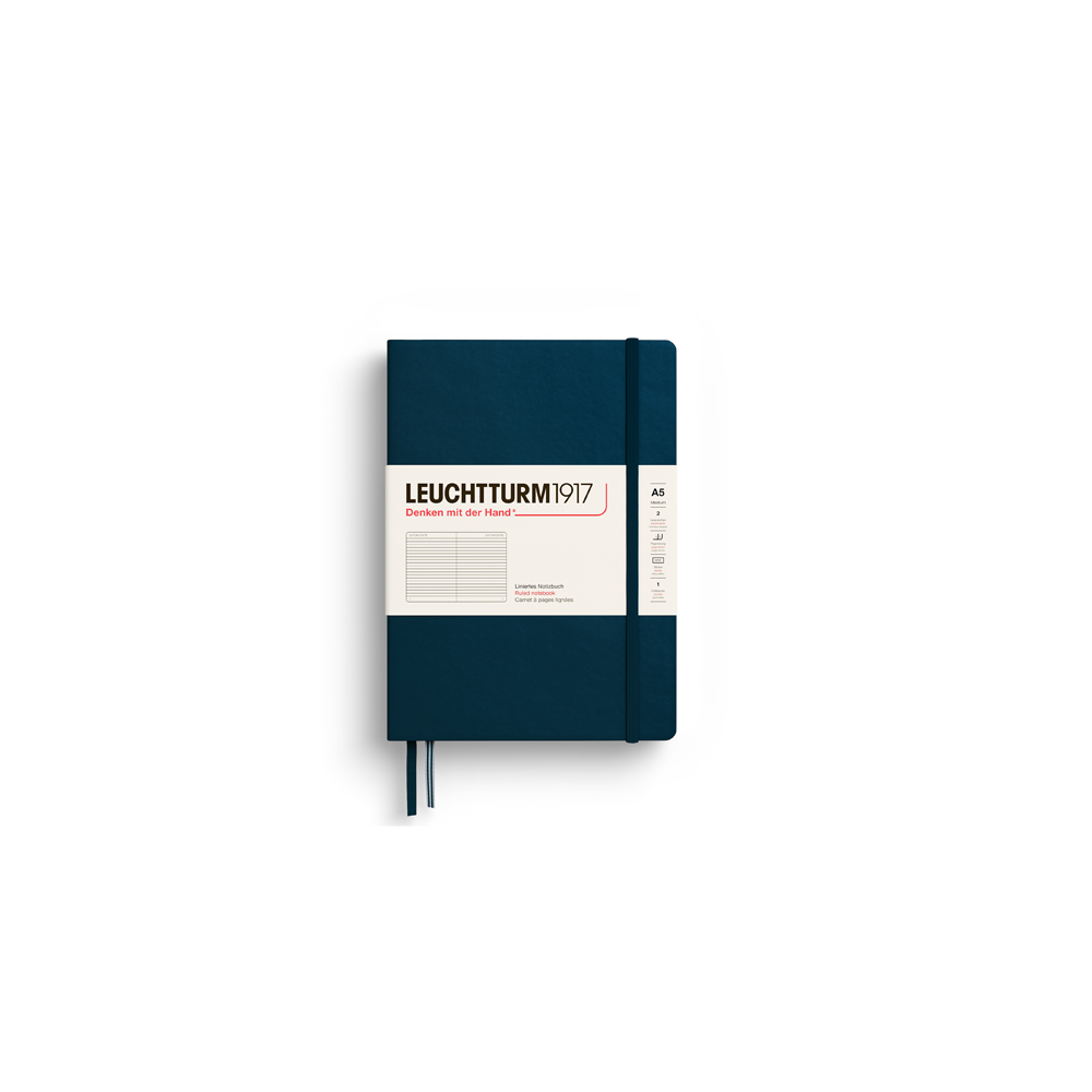 Notitieboek A5, Hardcover, Deep Sea * Leuchtturm1917