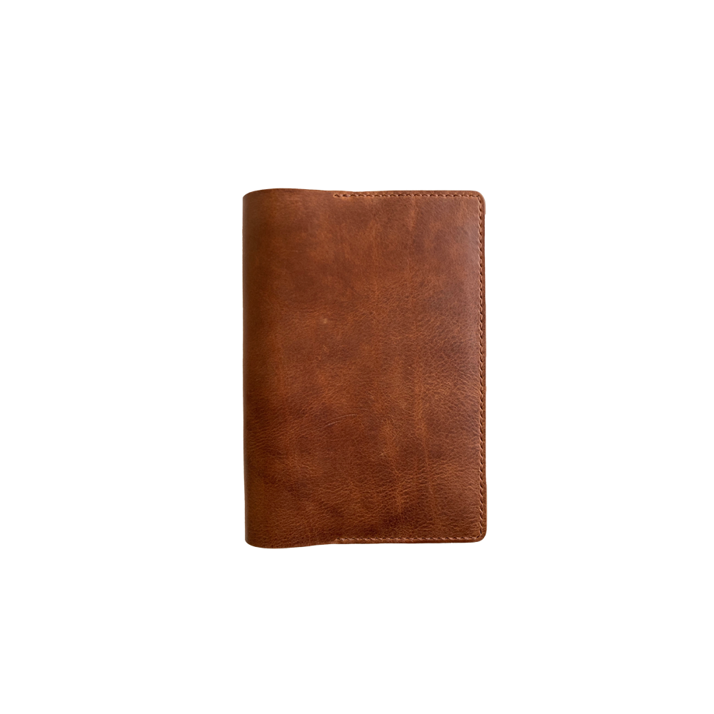 1M. Hazelnut Forest, leather book cover * Kron