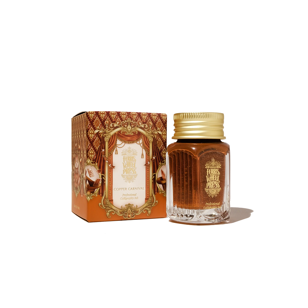 Copper Carnival, Calligraphy Ink 28ml * Ferris Wheel Press