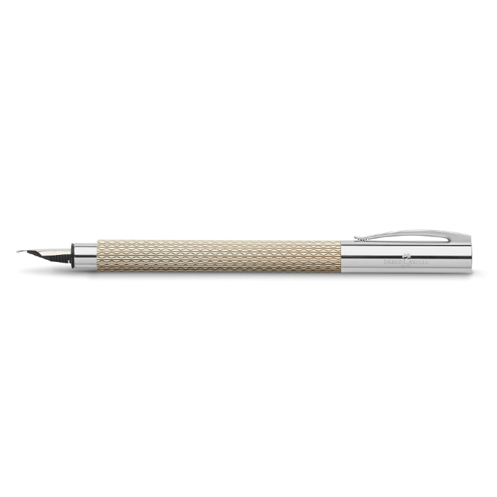 Ambition OpArt White Sand fountain pen * Faber-Castell