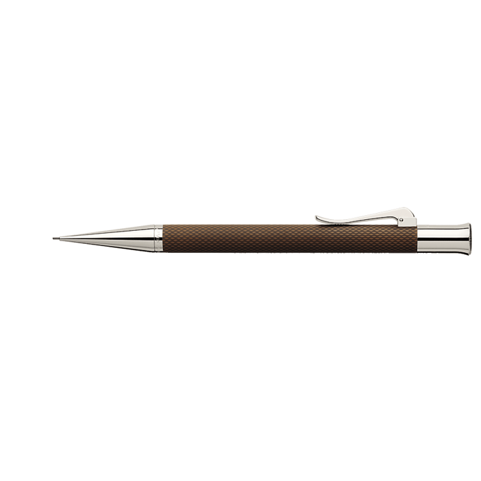 Guilloche Cognac mechanical pencil * Graf von Faber-Castell