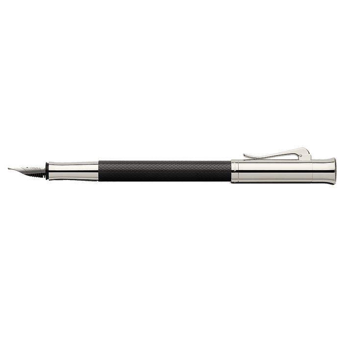 Guilloche Zwart vulpen * Graf von Faber-Castell