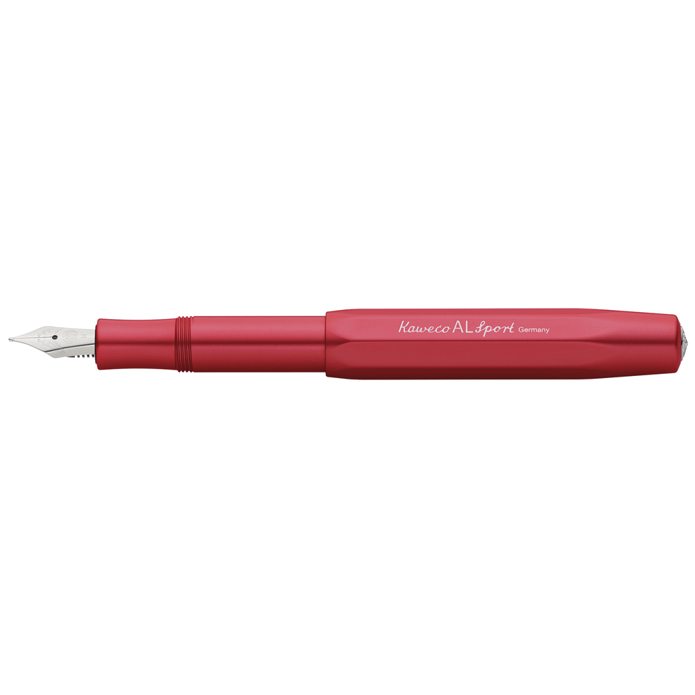 Sport Aluminium Deep Red Fountain Pen * Kaweco
