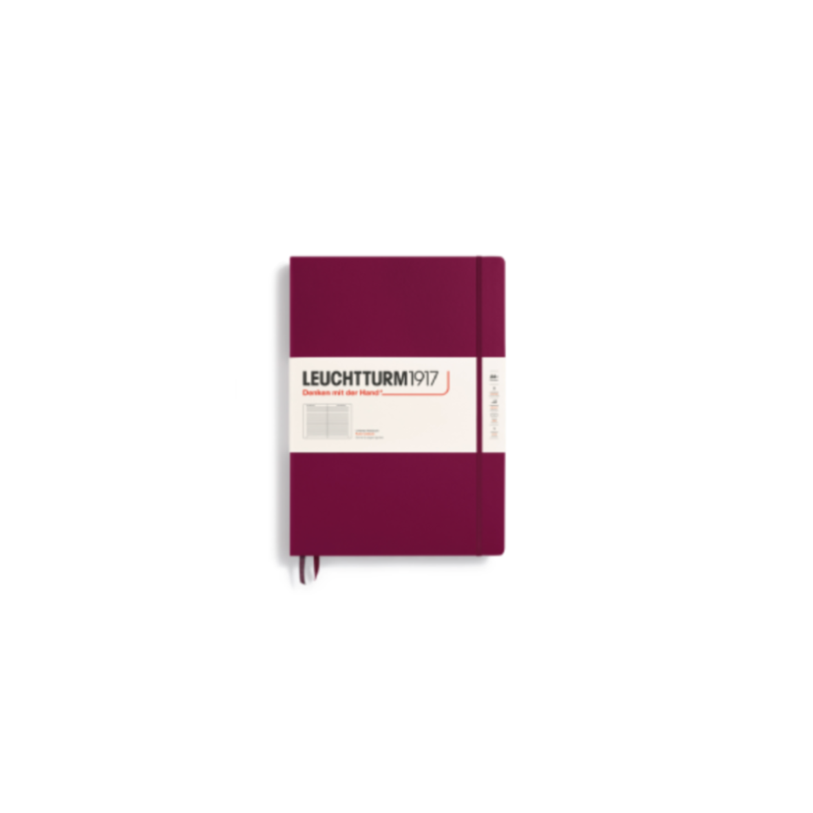 Notebook Master A4+ Port Red lined * Leuchtturm1917