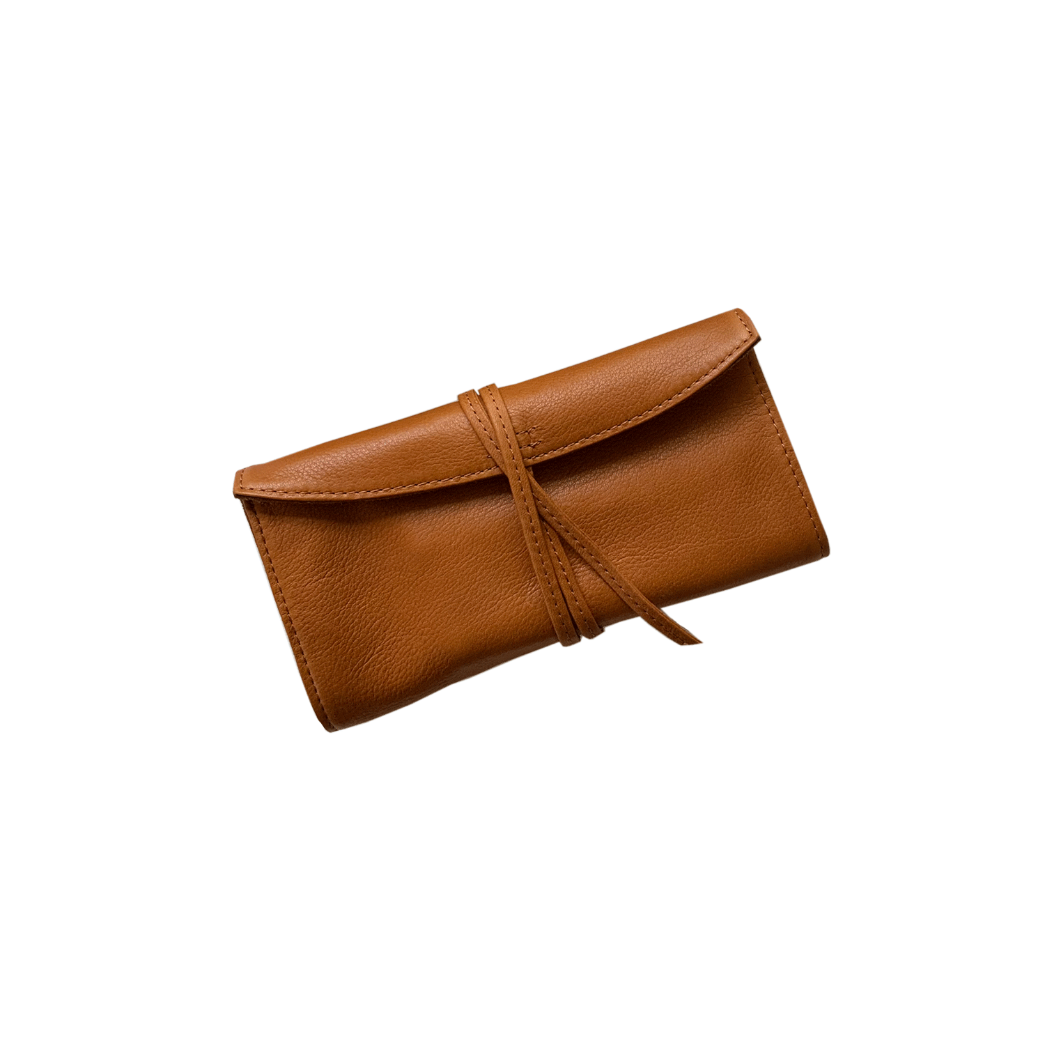 Pilot leather pen roll cognac, 5 pens * Pilot