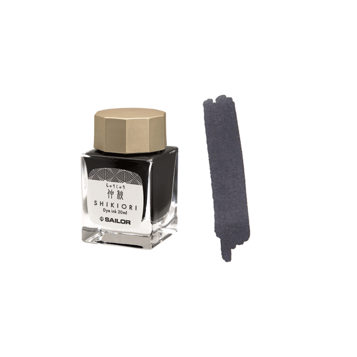 Chusu 20ml * Sailor Shikiori fountain pen ink 