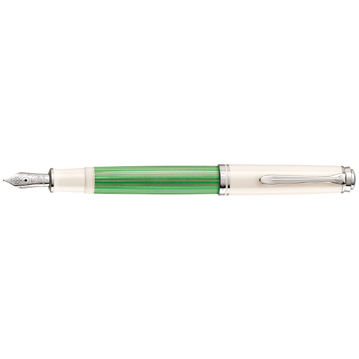 Souverän 605 Green- White Special Edition fountain pen * Pelikan