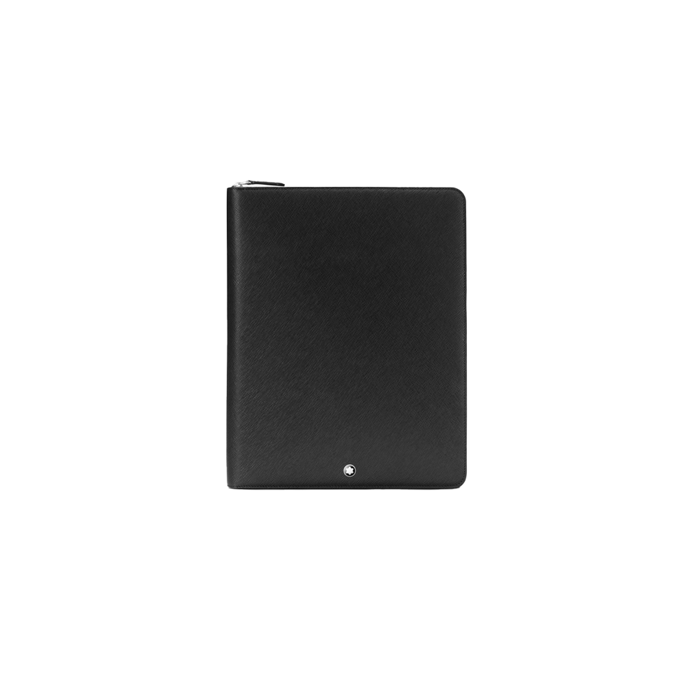 Sartorial Notepad holder A4 with zip 130840 * Montblanc Leder