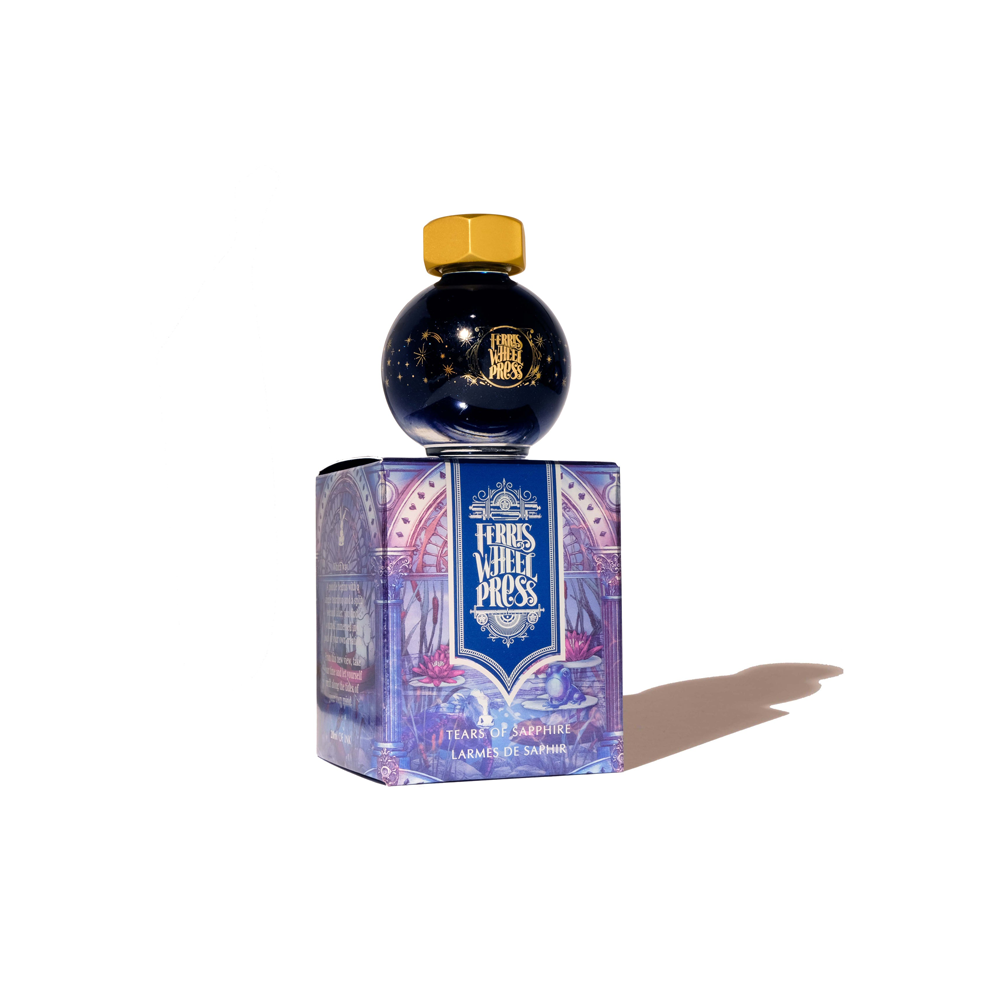 Tears of sapphire, ink 20ml, Ferritales * Ferris Wheel Press