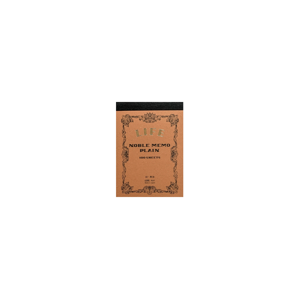 LIFE B7 Noble Memo cognac * blanko