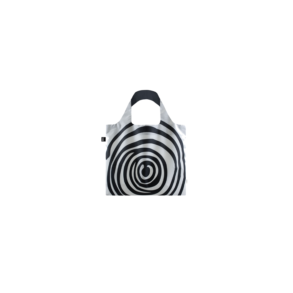 18. Spirals Black, Bag * Loqi recycled bag