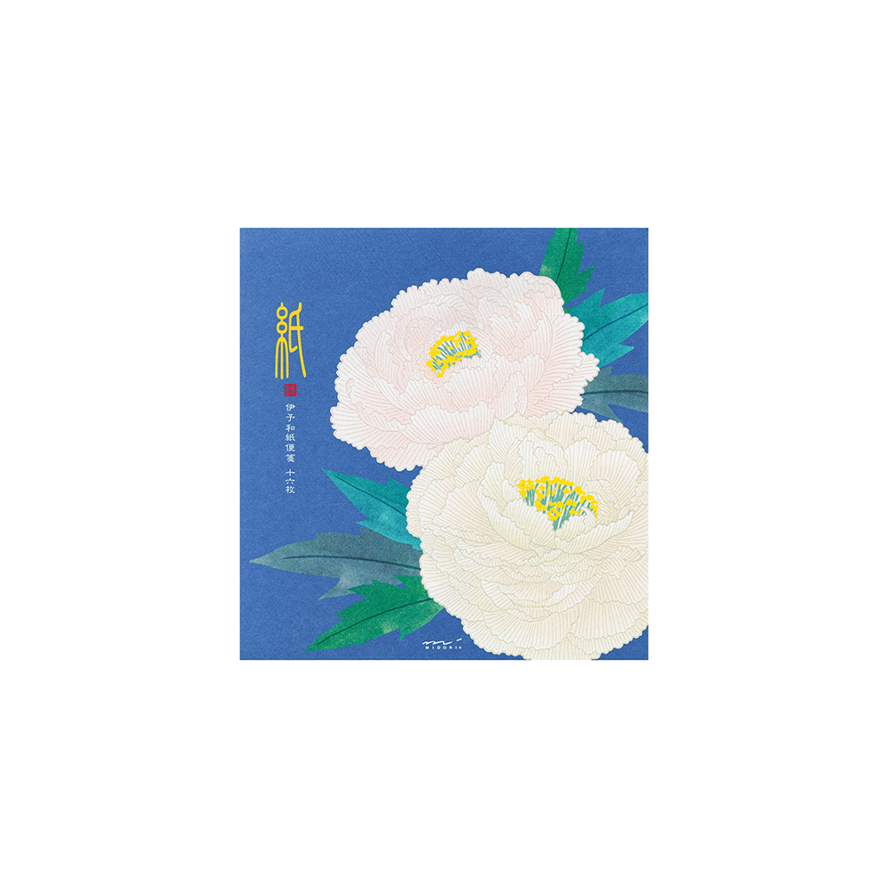 62.1 Winter Peony Letter Paper * Midori