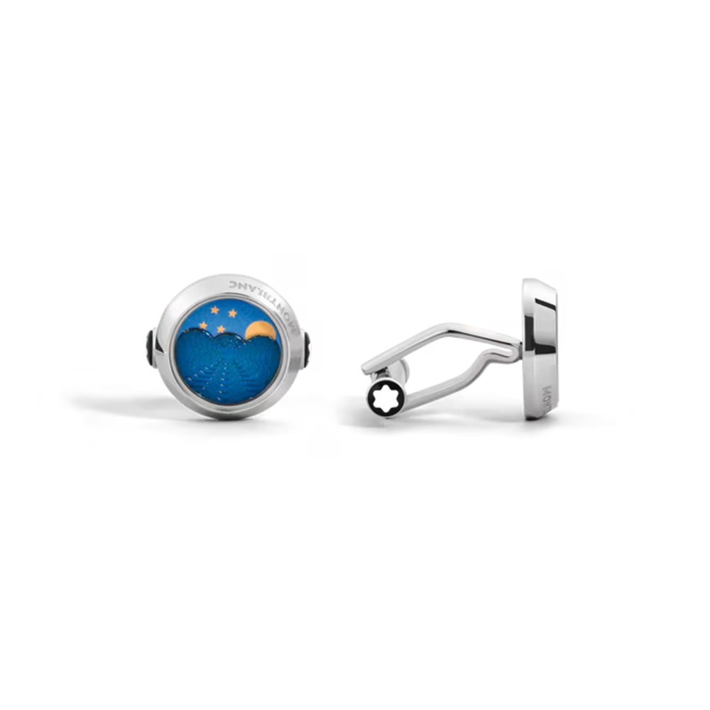 Cufflinks Steel Moonphase movement * 132964