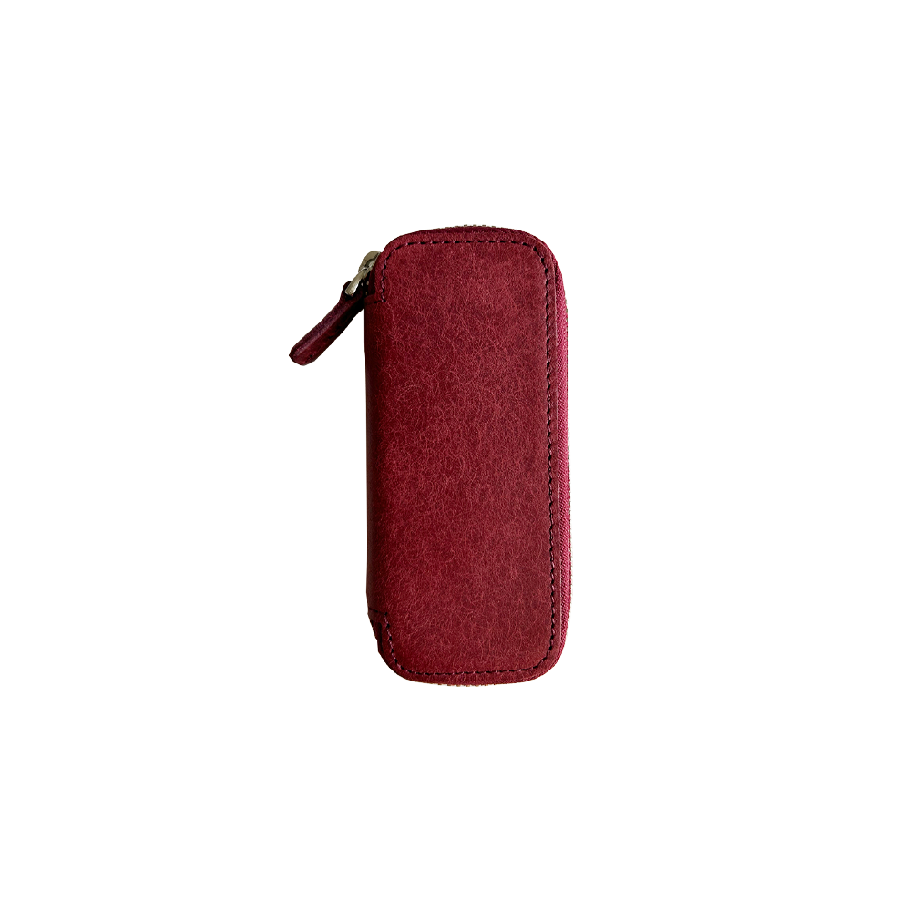 2 Pen Kaweco Crazy Horse Carmine Pen Case * Galen Leather