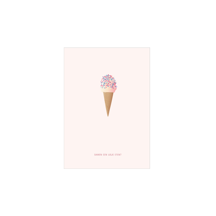046. Samen een ijsje eten? * Studio Mira gift card@
