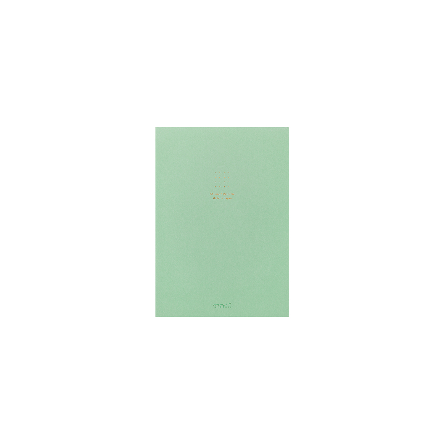 Midori papierblok dot groen * Midori