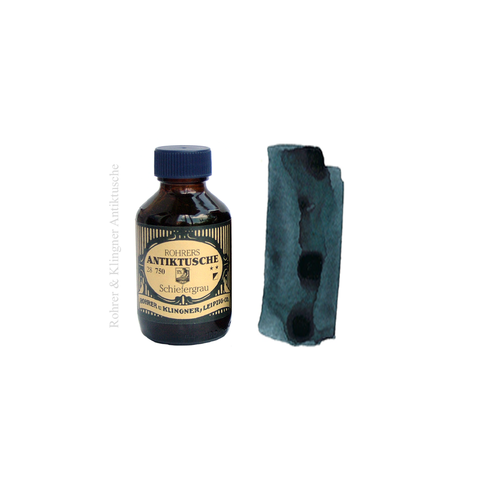 Antiktusche Schiefergrau, pigment ink * Rohrer & Klingner 