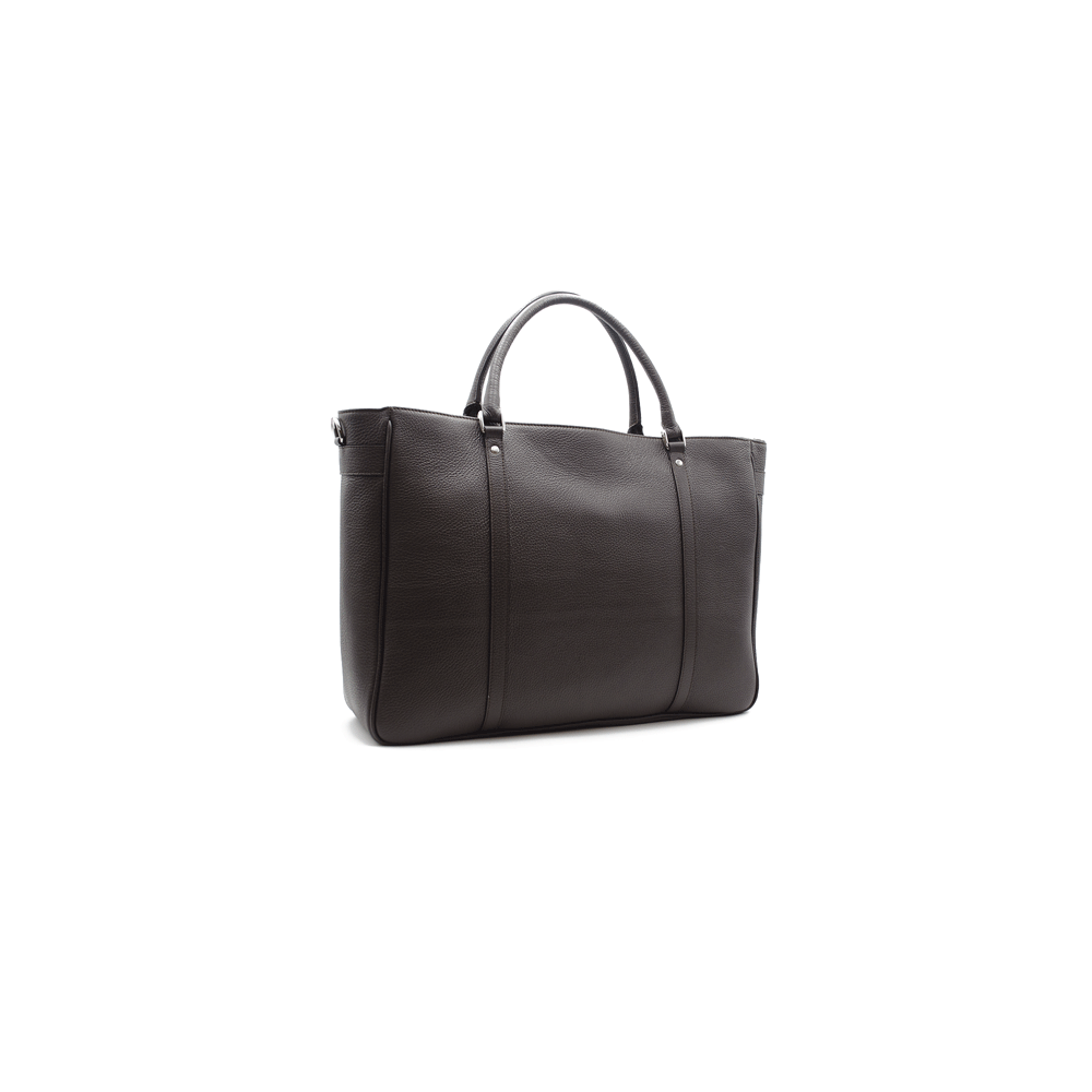 14.02 Shopper horizontal brown leather * 20S Design