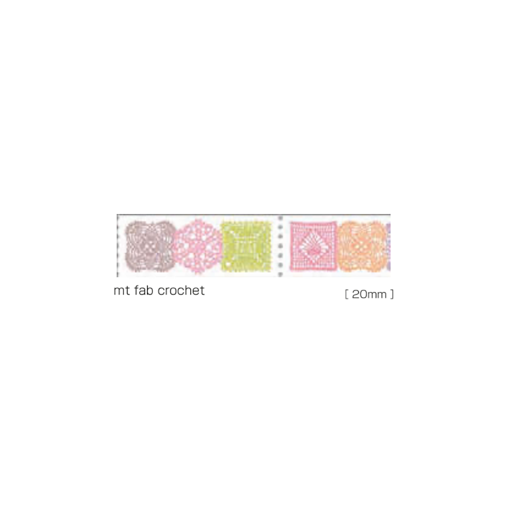 P03 * Fab Dt Punch Crochet * MT masking tape