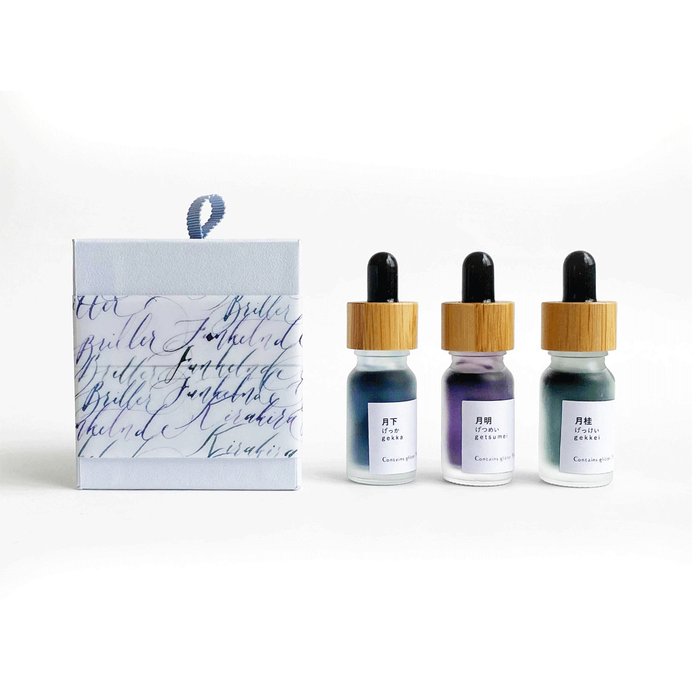 Moon, calligraphy ink set * TAG