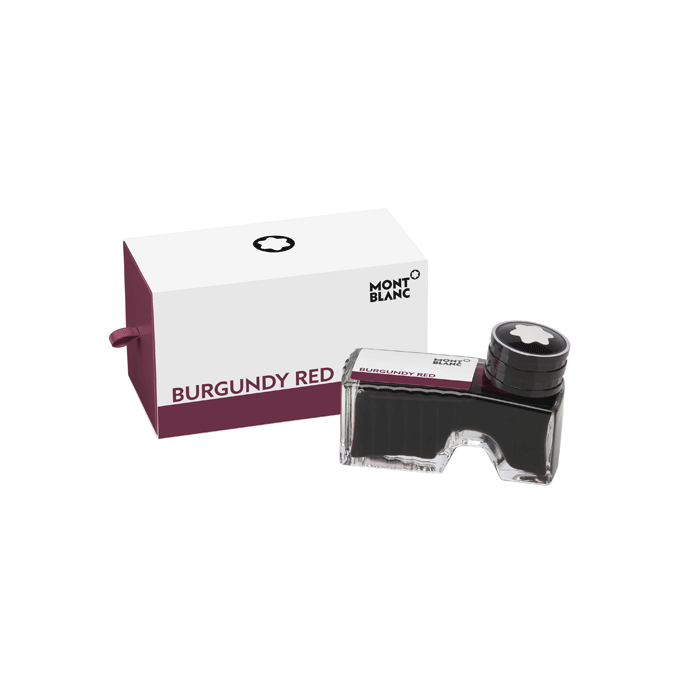 Montblanc Burgundy Red ink bottle * 128188 * Montblanc