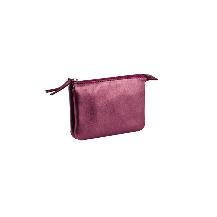 Cuirisé small multi pouch Burgundy * Clairfontaine